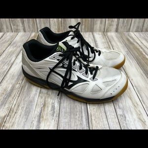 Mizuno Cyclone Speed 2 Womens Shoes V1GC198009 White/Black Size 8.5 volleyball